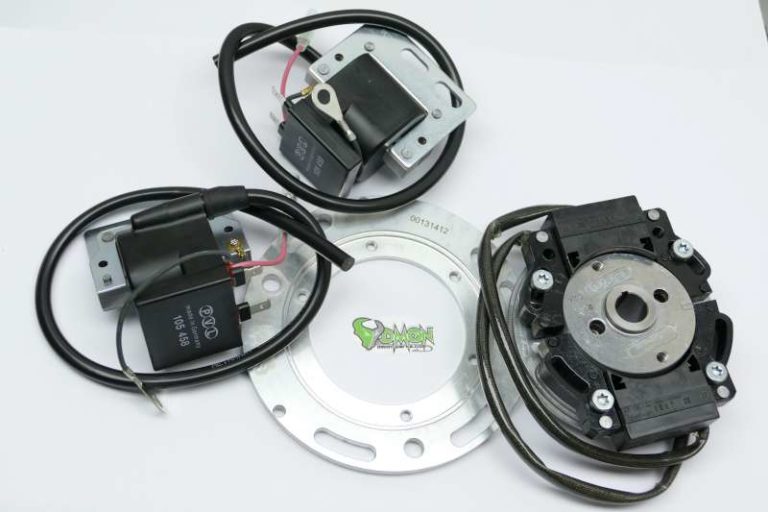 PVL Twin Ignition for 2 Cylinder 180° for Suzuki X6 / X7 with Adapterplate