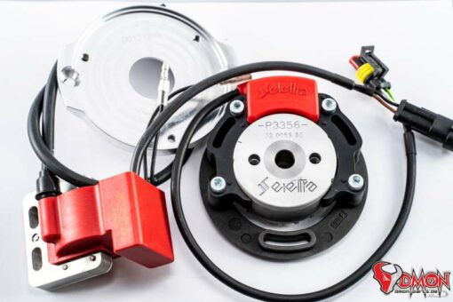Selettra A11 analog com. System. f. Kawasaki KX 500 (1983-2004) incl. Mountingplate starts at 400 RPM